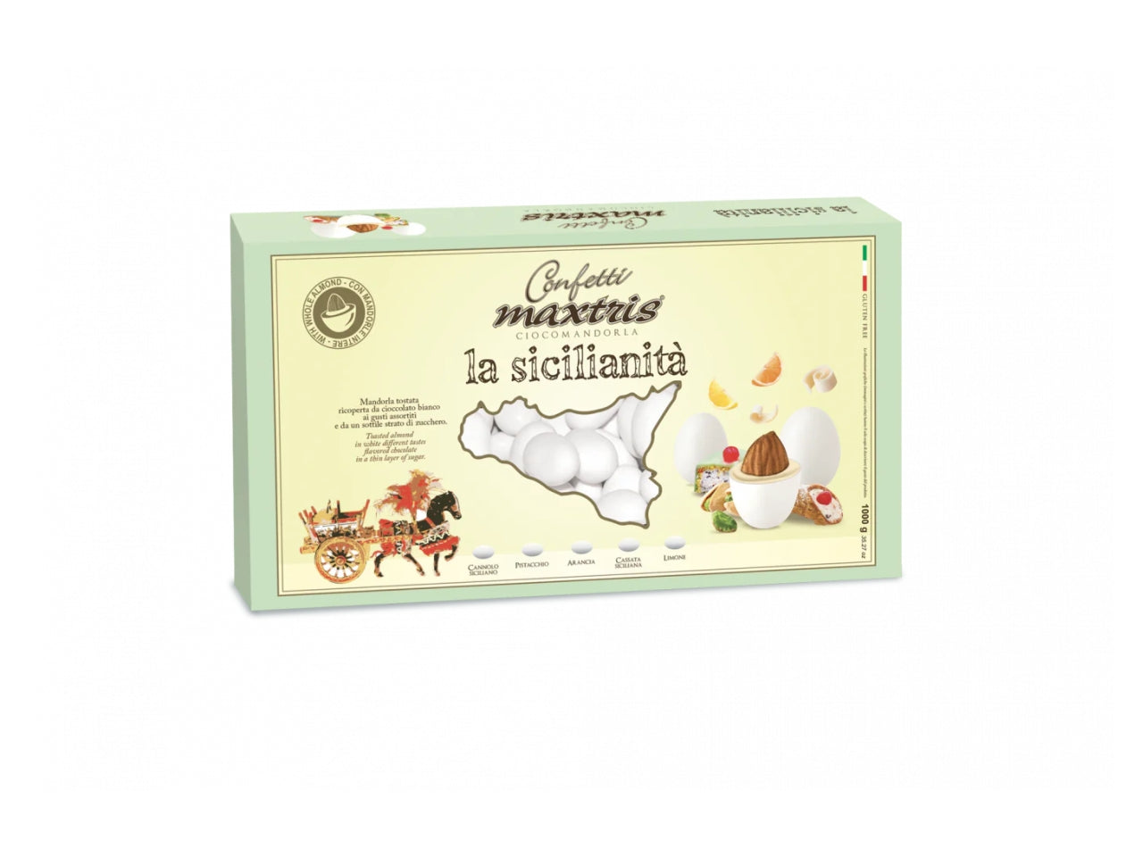 Confetti Maxtris La SicilianitÃ  in gusti assortiti per bomboniere - 1kg
