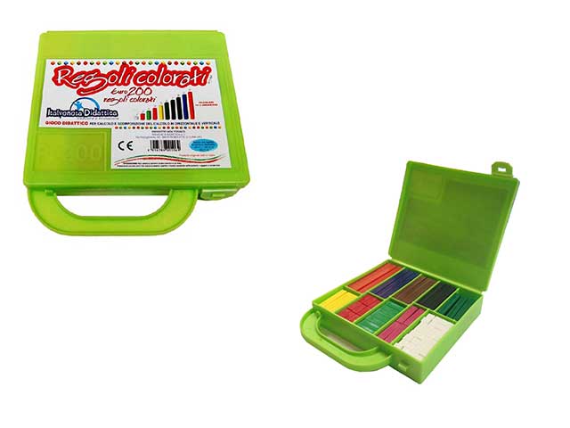 Valigetta regoli 200 pezzi ssortiti