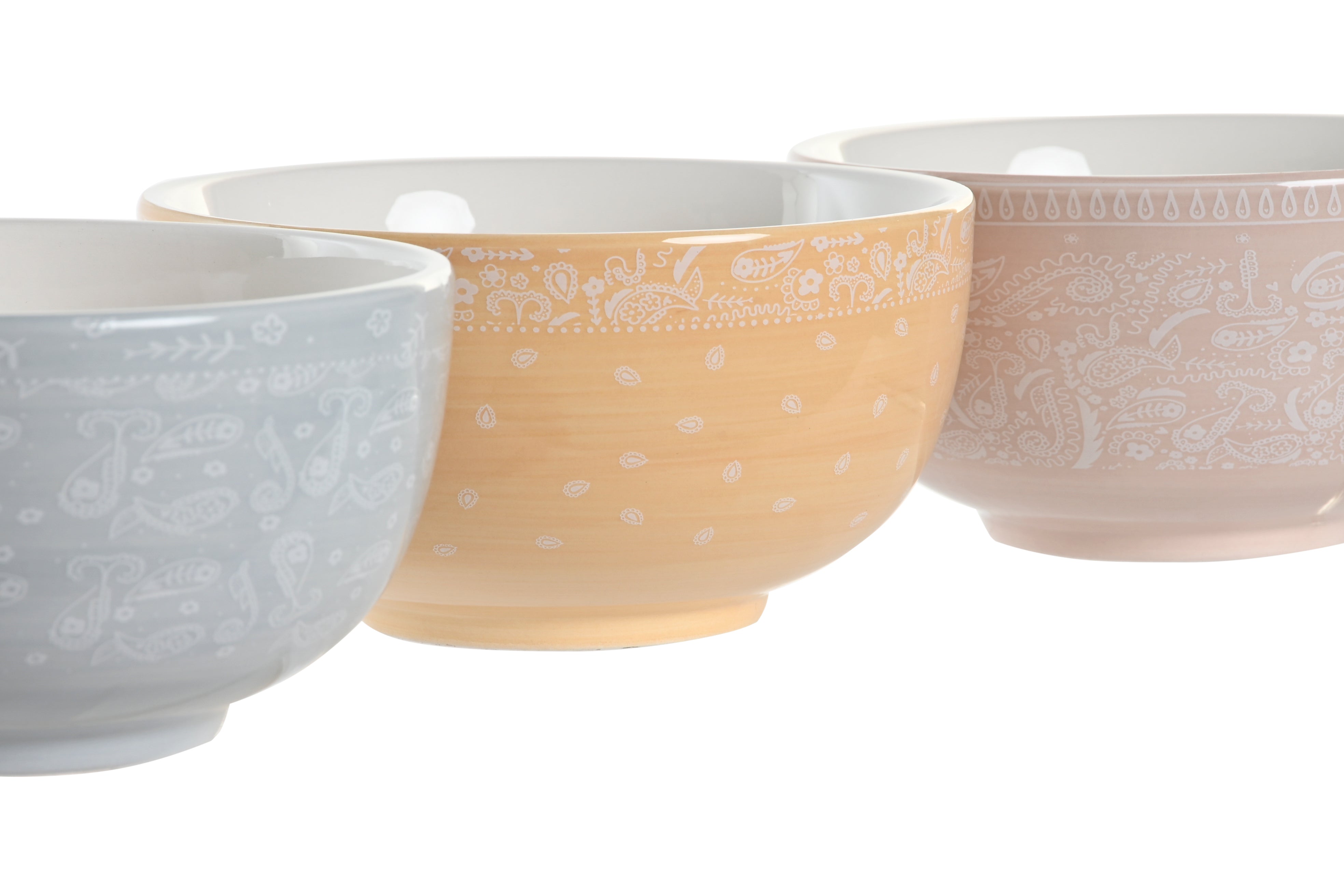 Ciotola dolomite 14x14x7cm 600ml in 3 modelli assortiti