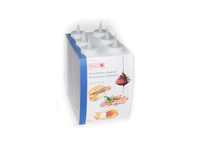 Barattolo trasparente 21cm 6 pezzi 04 19 91