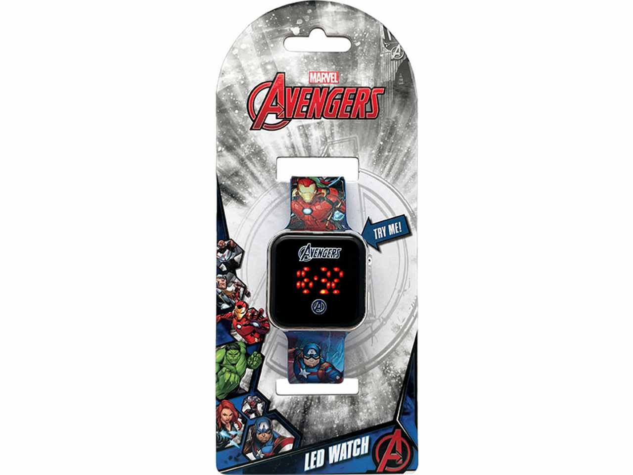 Avengers orologio led