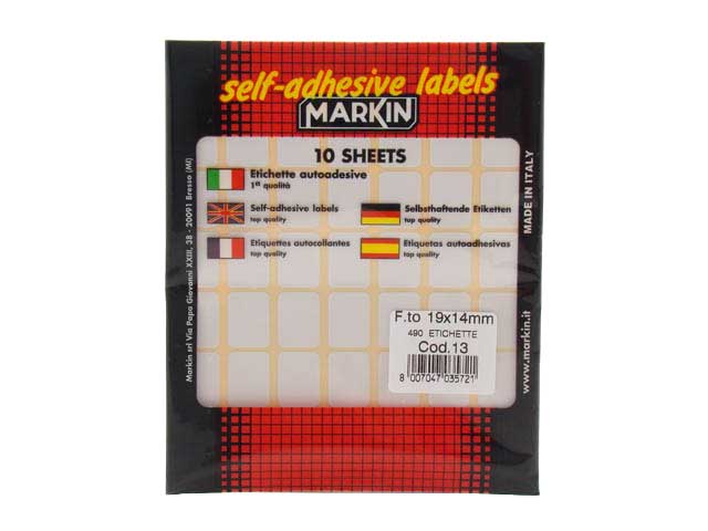 Busta etichette 13 19x14 10013