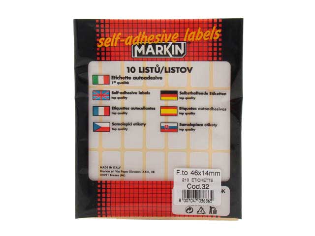 Busta etichette 32 46x14 10032