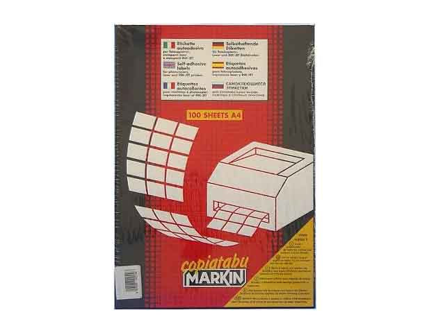 Etichette adesive 600pz a455 99,1x93,1
