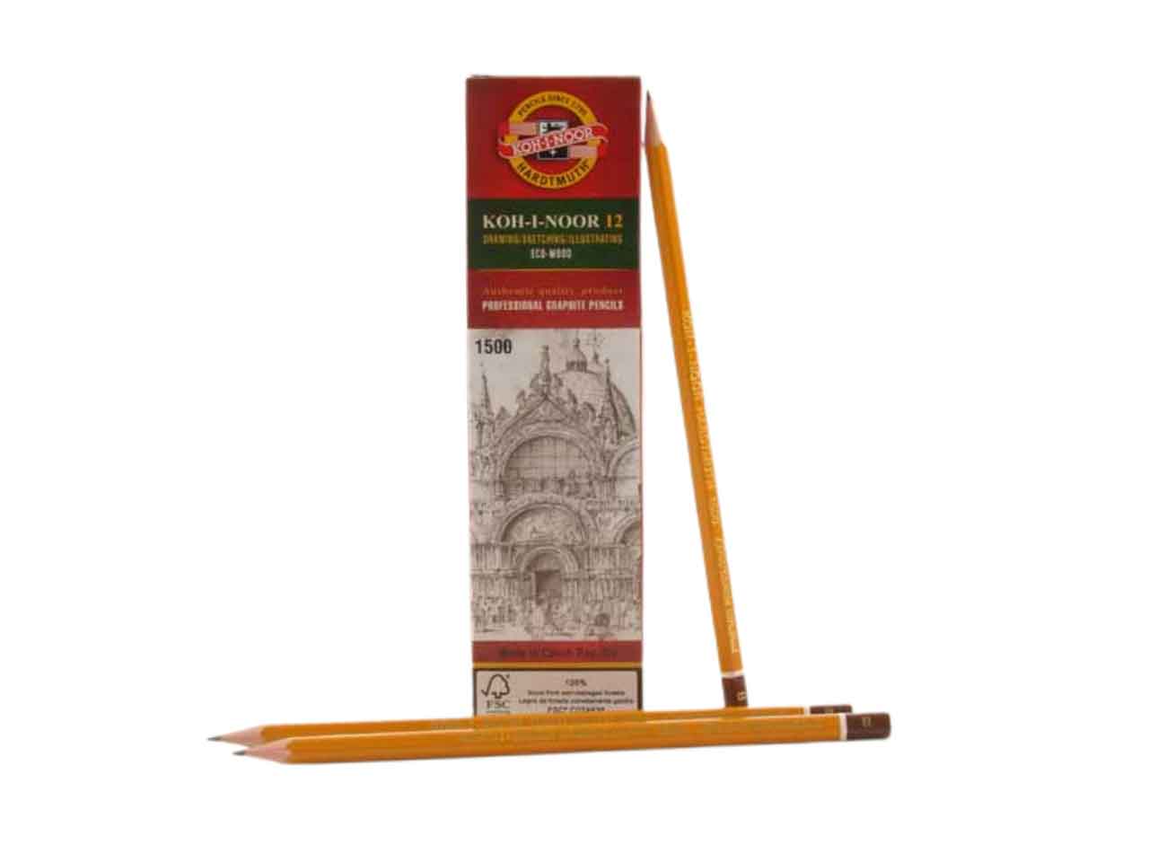 Matita da disegno 12pz dhf1500-b