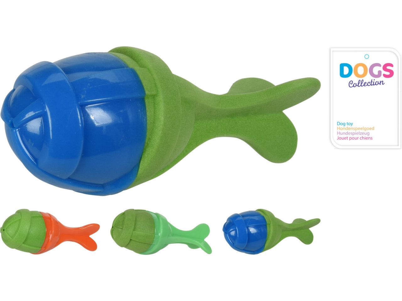 Gioco cani bomba in tpr 13x5cm in colori assortiti