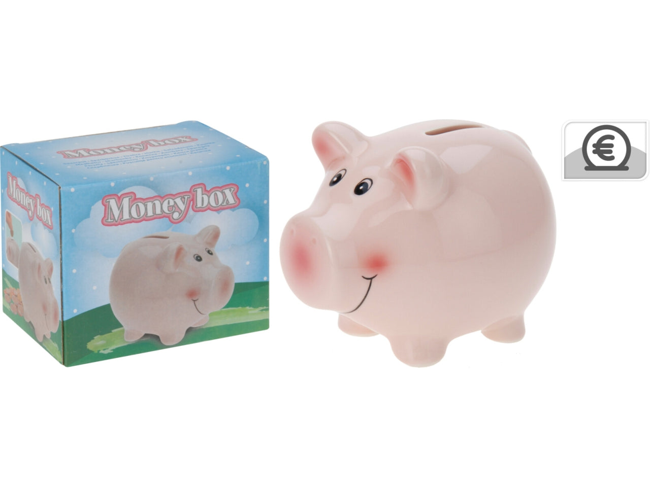 Salvadanaio maialino 11x9cm