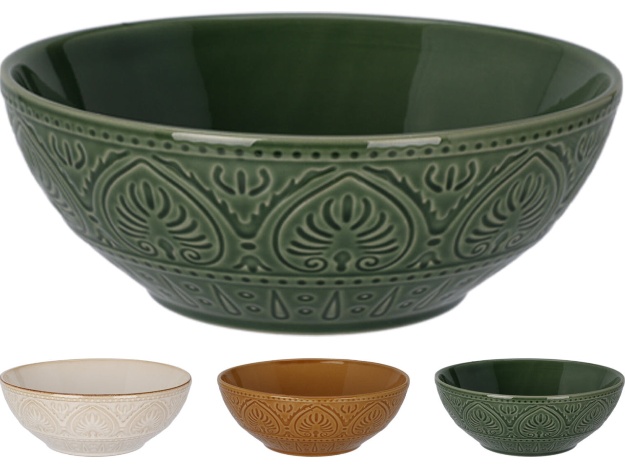 Bolo in ceramica 19x9cm 1060mlin colori assortiti