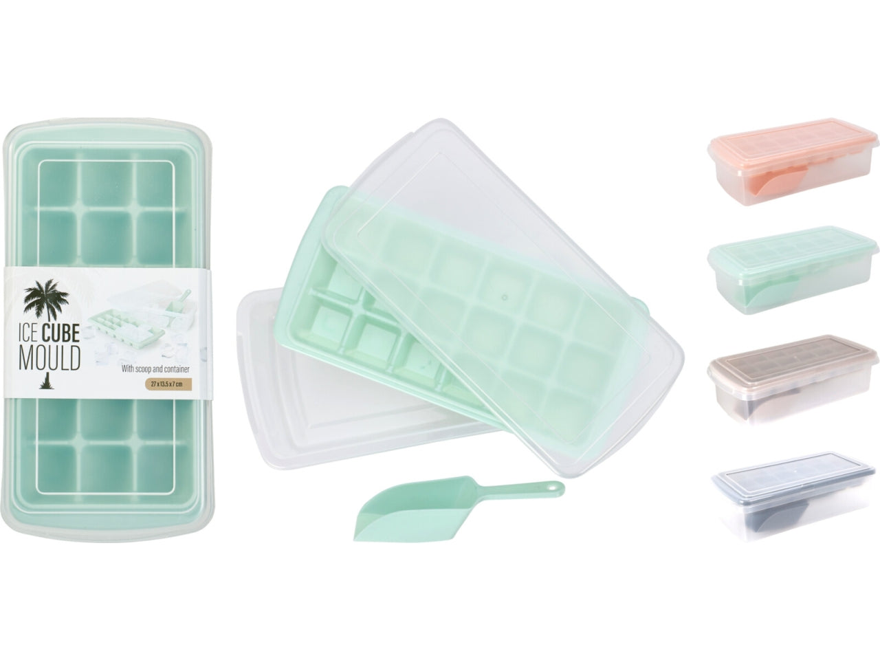 Forma ghiaccio 27x13x7cm in colori assortiti