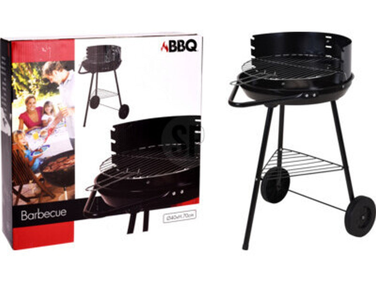 Barbecue con ruote 40cm