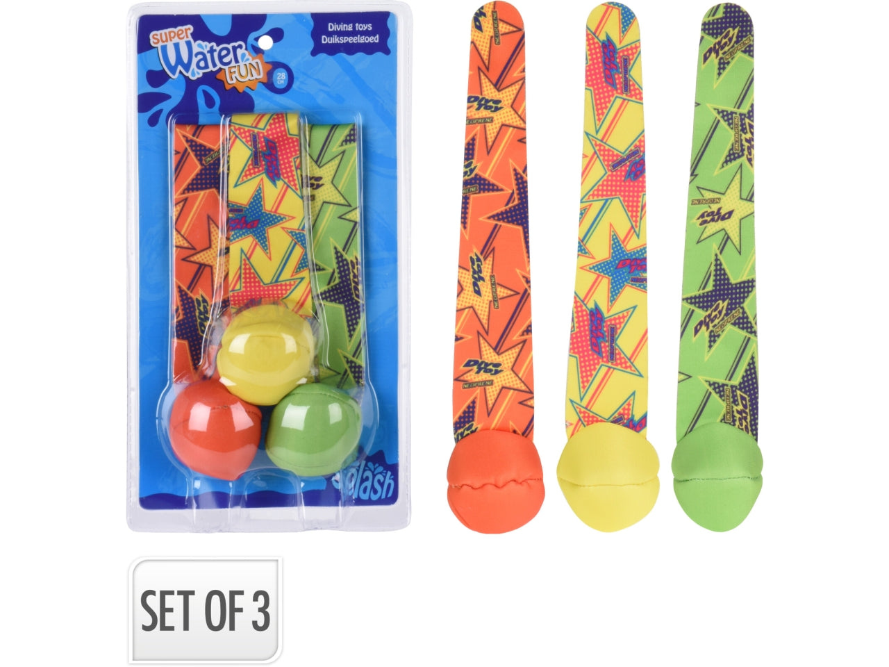 Set 3 giochi per immersione