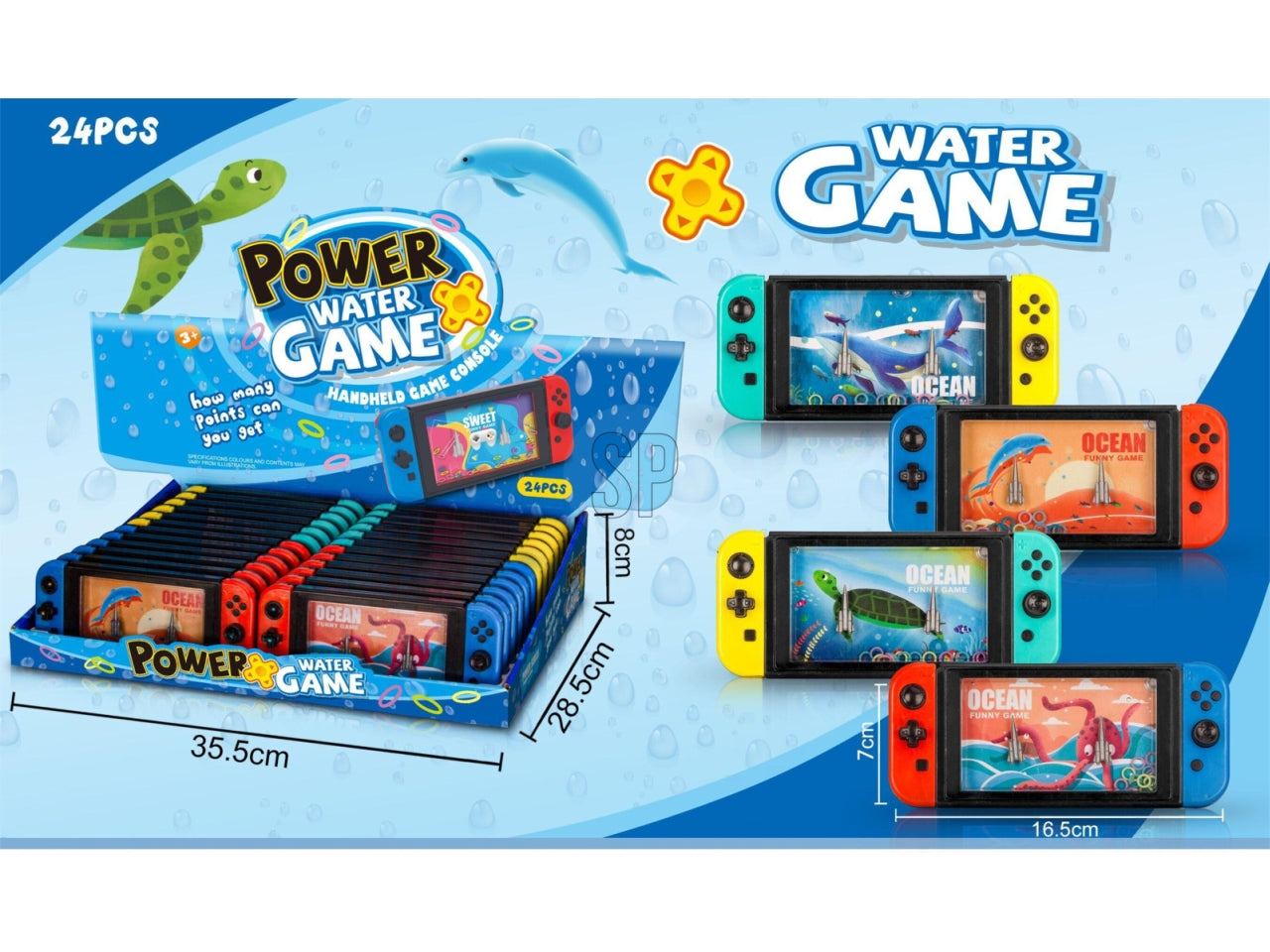 Gioco acqua principesse in colori assortiti