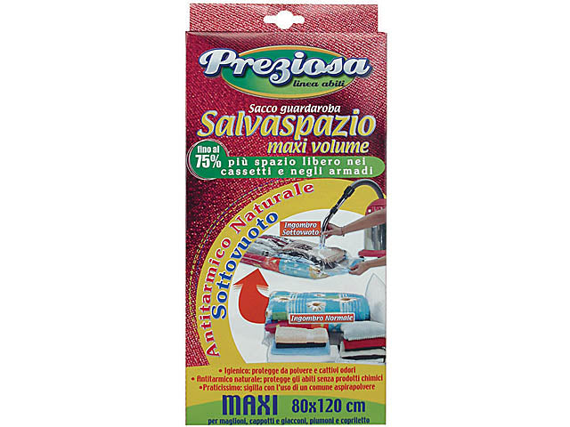 Sacco salvaspazio maxi volume sac01176a $
