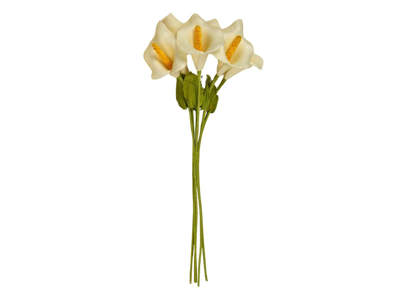 Calla polyfoam con foglia 36 pezzi