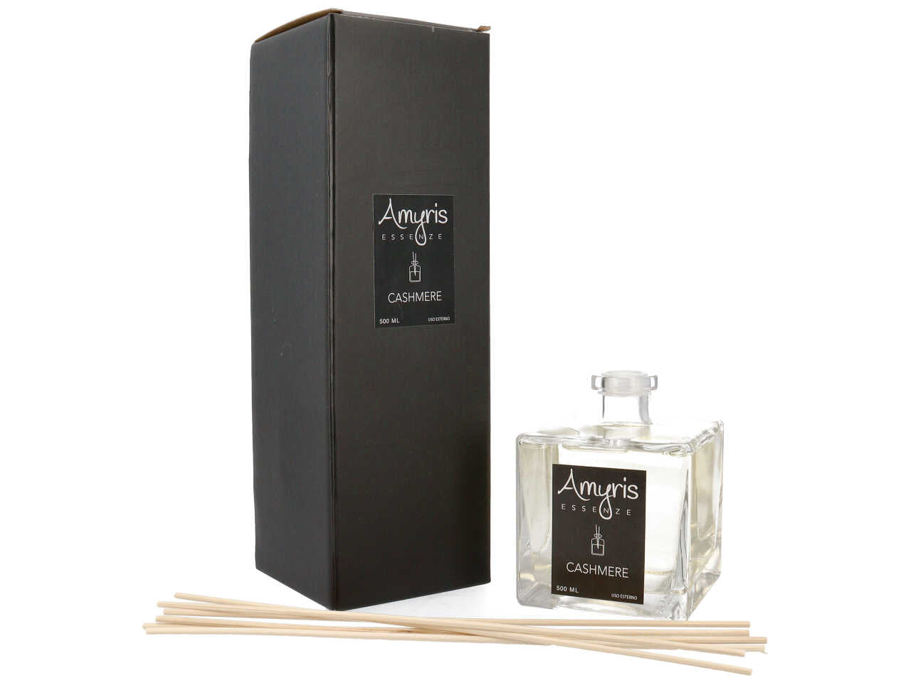 Diffussore con bacchette casmere 500ml