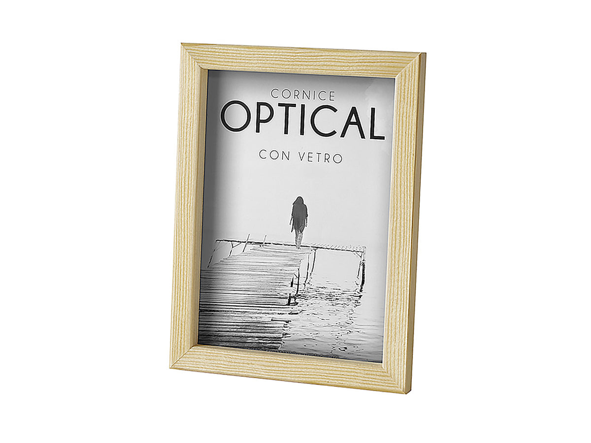 Cornice optical 18x24cm naturale