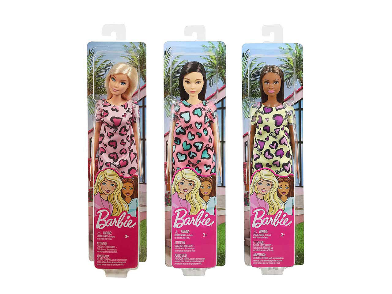Barbie trendy modelli assortimenti