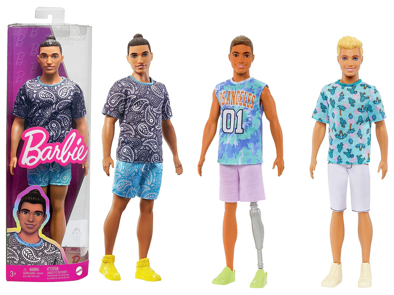 Barbie fashionistas ken wk44-0