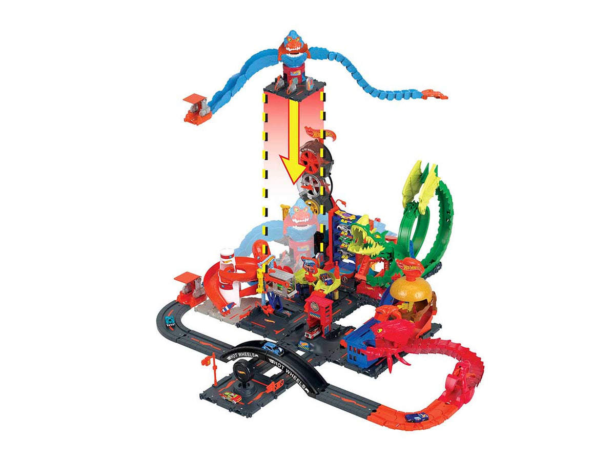 Hot Wheels city creature mostruose