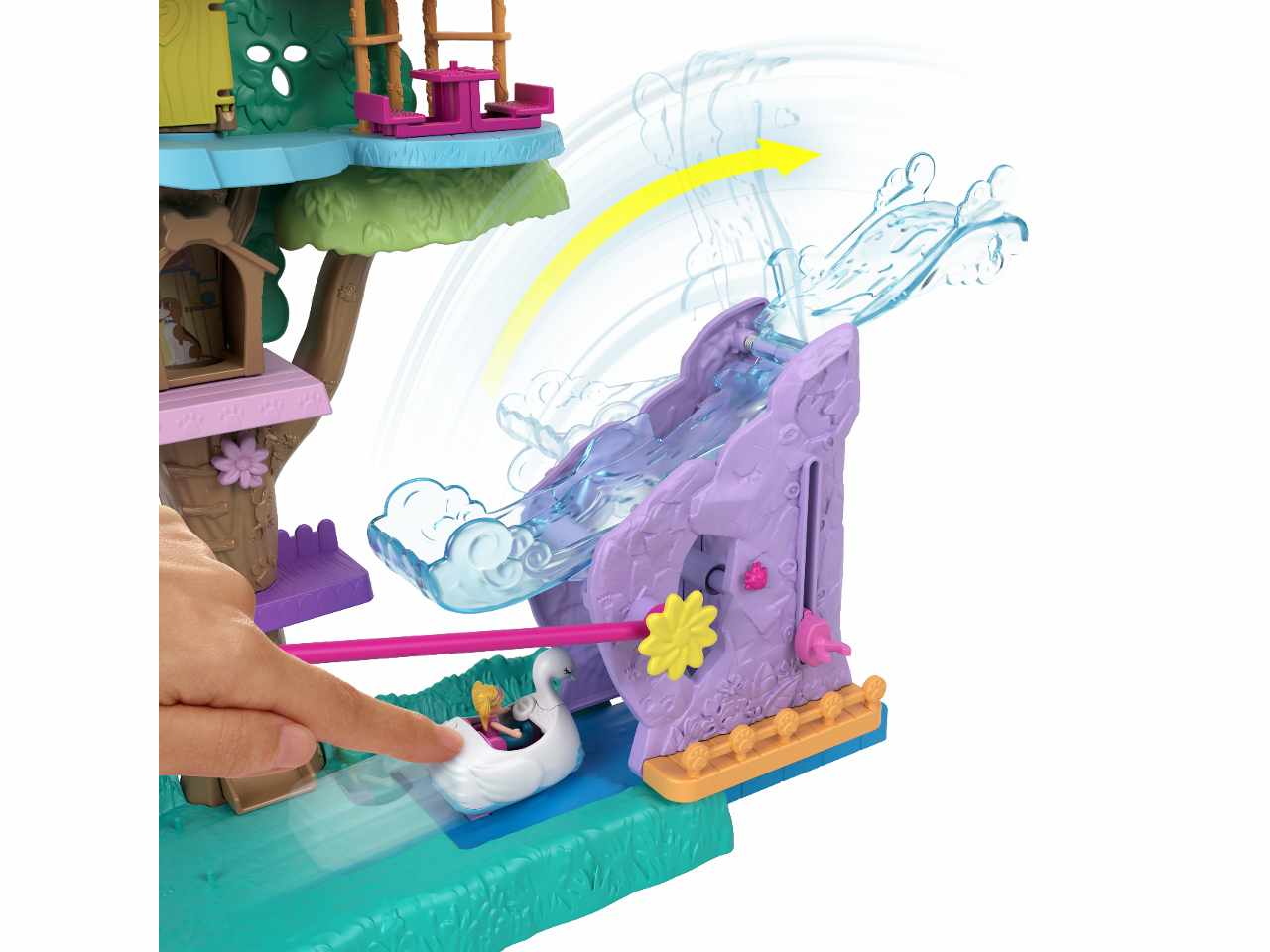 Polly pocket casa sull'albero hhj06-0 $