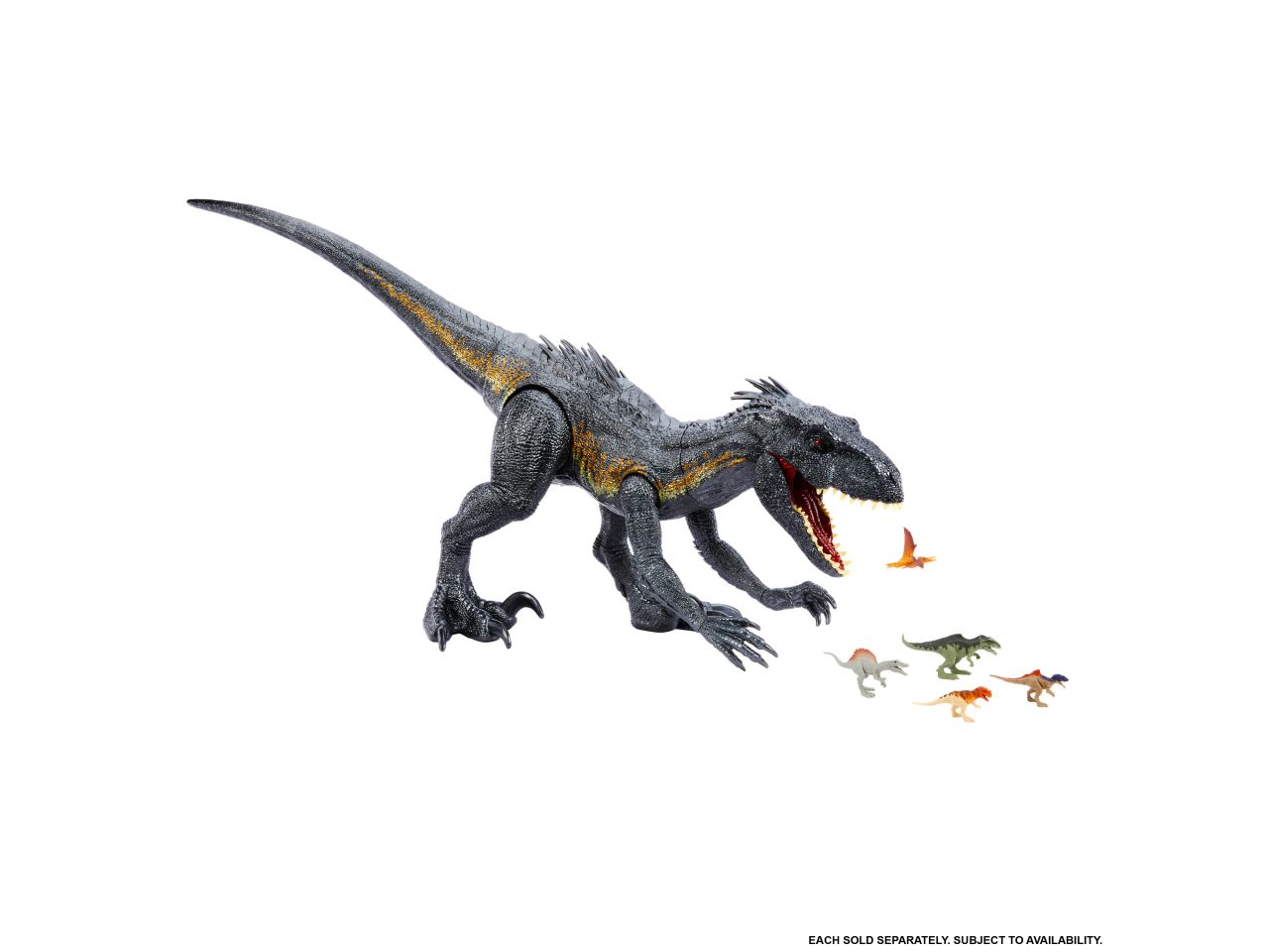 Mattel jurassic world indoraptor super colossale lungo 1mt