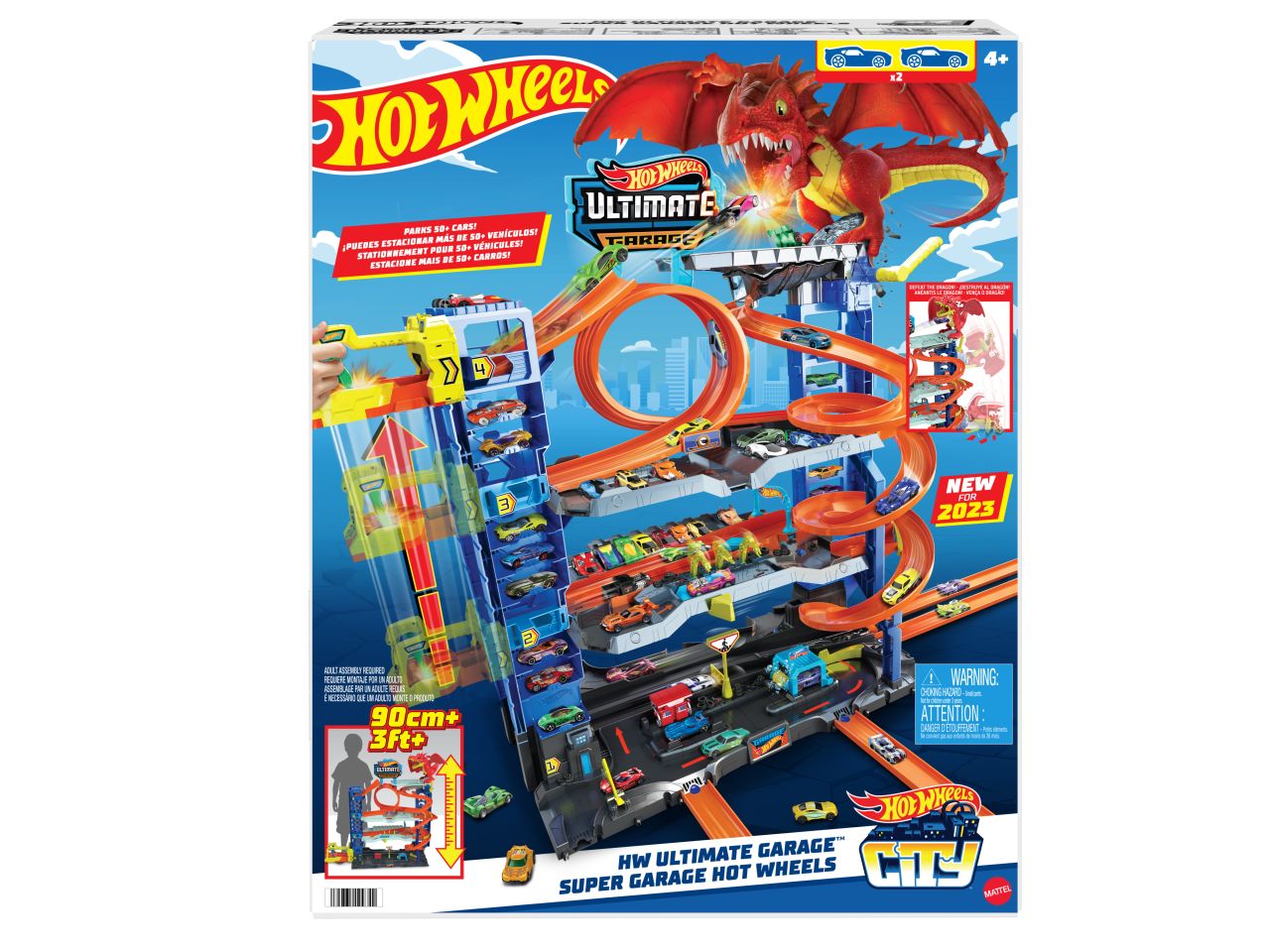 Hot wheels city mega garage del drago