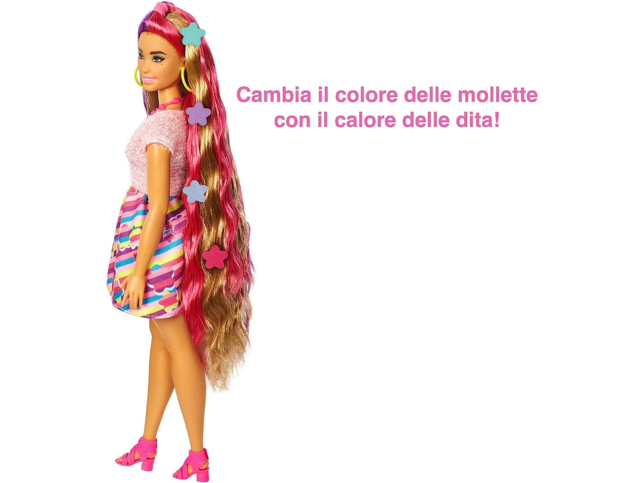 Barbie totally hair doll brunette