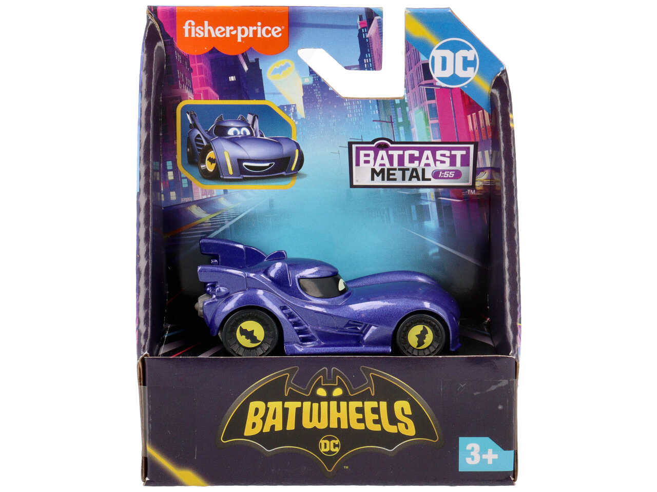 Batwheels veicoli base diecast singoli scala 1:55 - disponibile in vari assortimenti