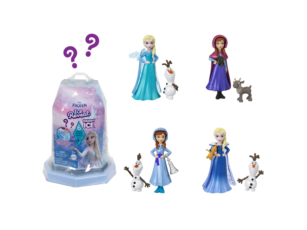 Frozen ice reveal | Mattel