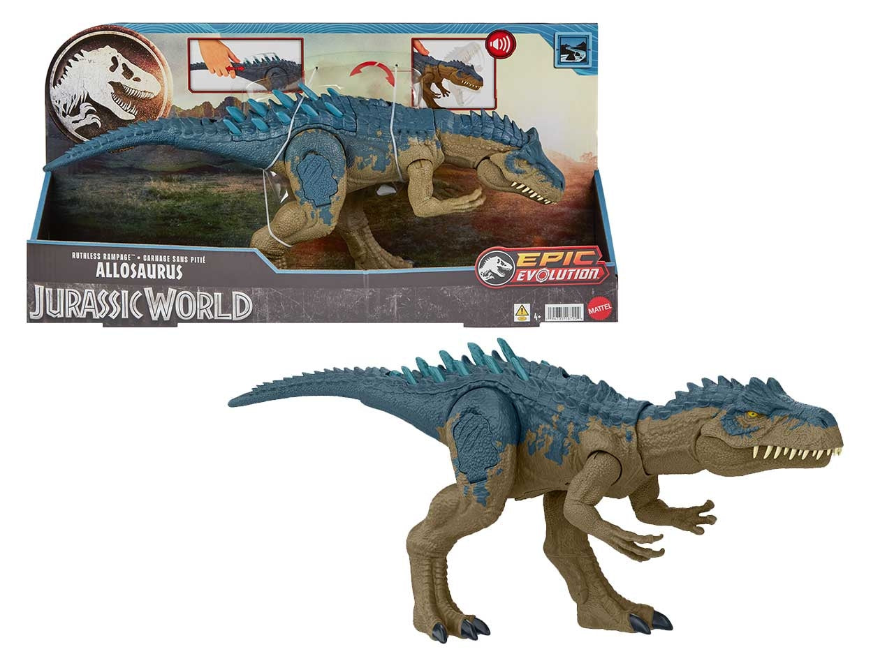 Jurassic world allosauro