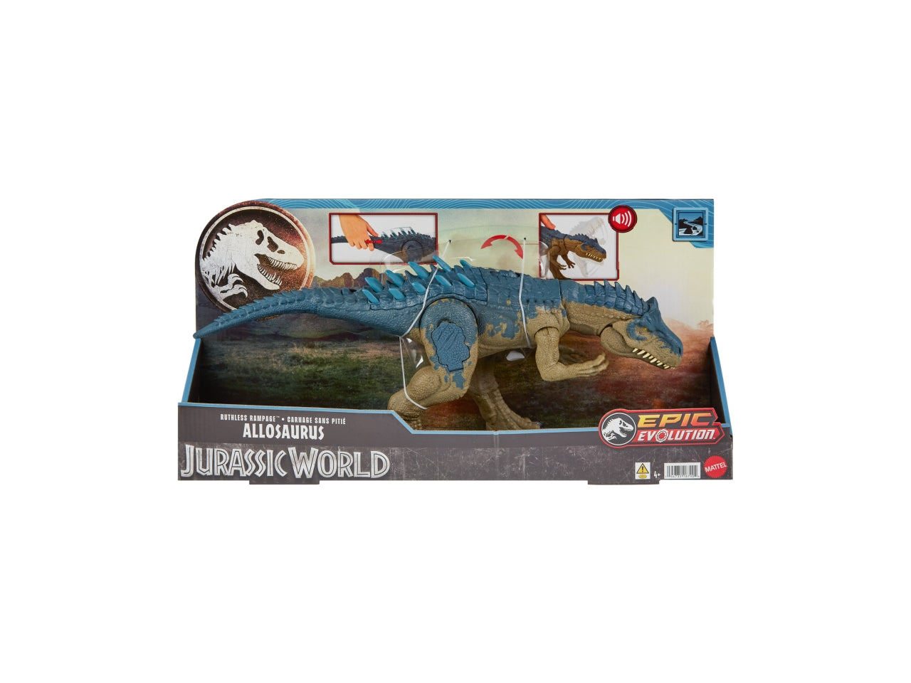 Jurassic world allosauro