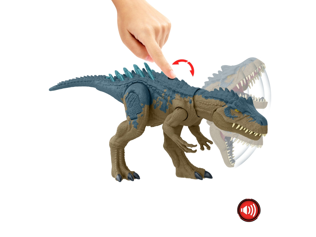 Jurassic world allosauro