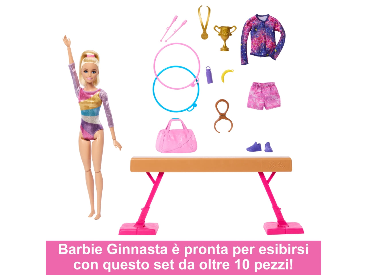 Barbie ginnasta playset