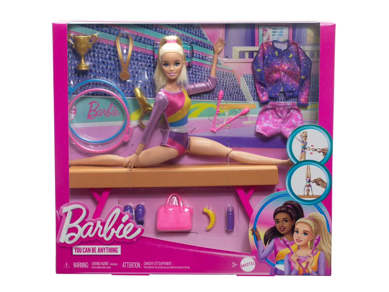 Barbie ginnasta playset