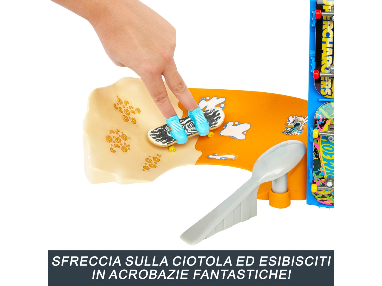Hotwheels skate box di cereali skate park