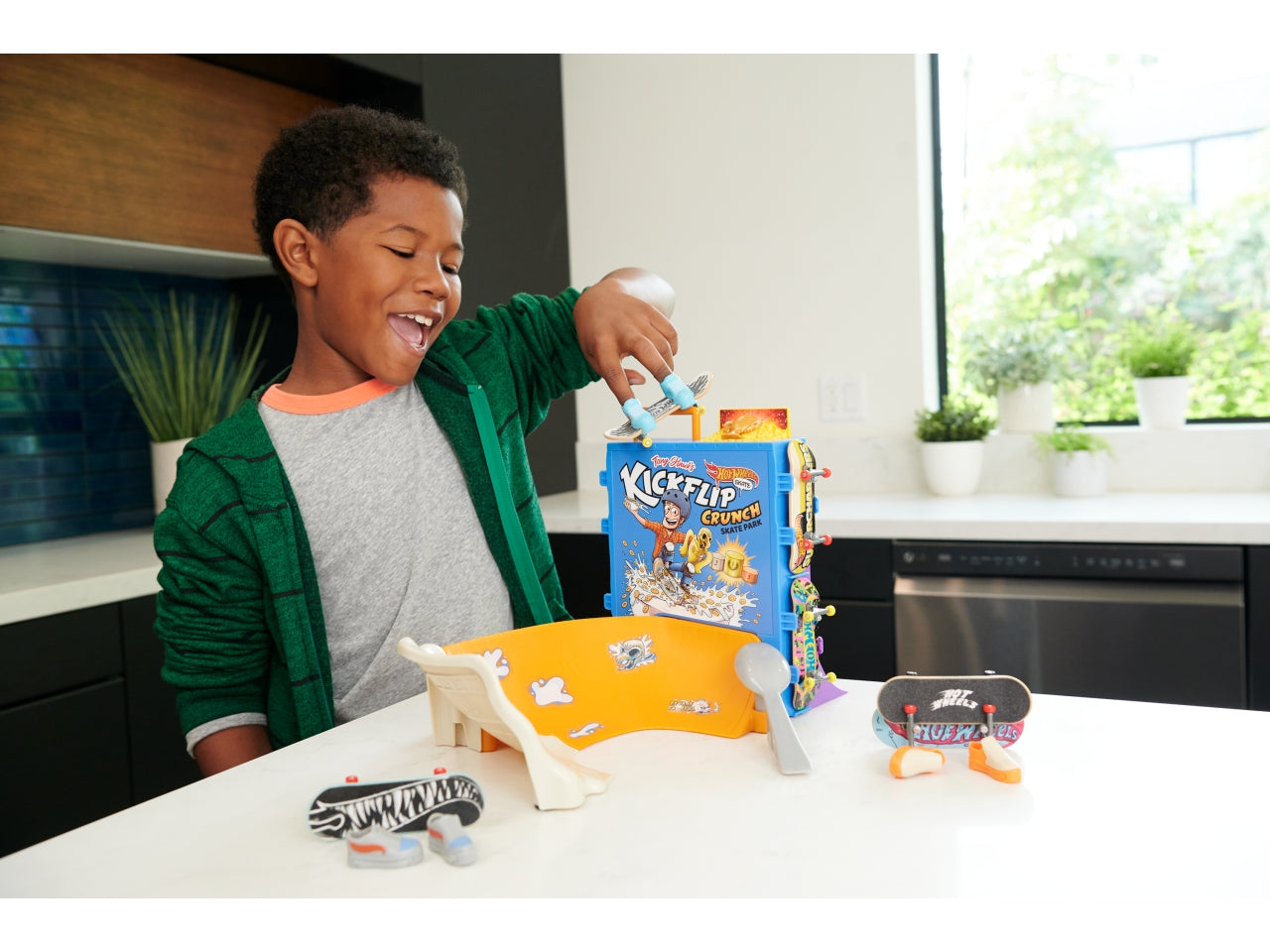 Hotwheels skate box di cereali skate park