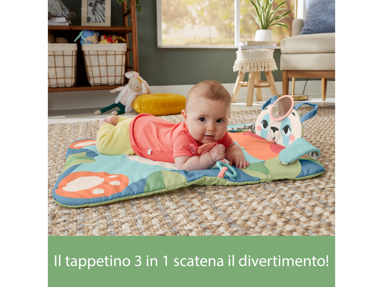 Fisher-price amici del pianeta tappetino panda