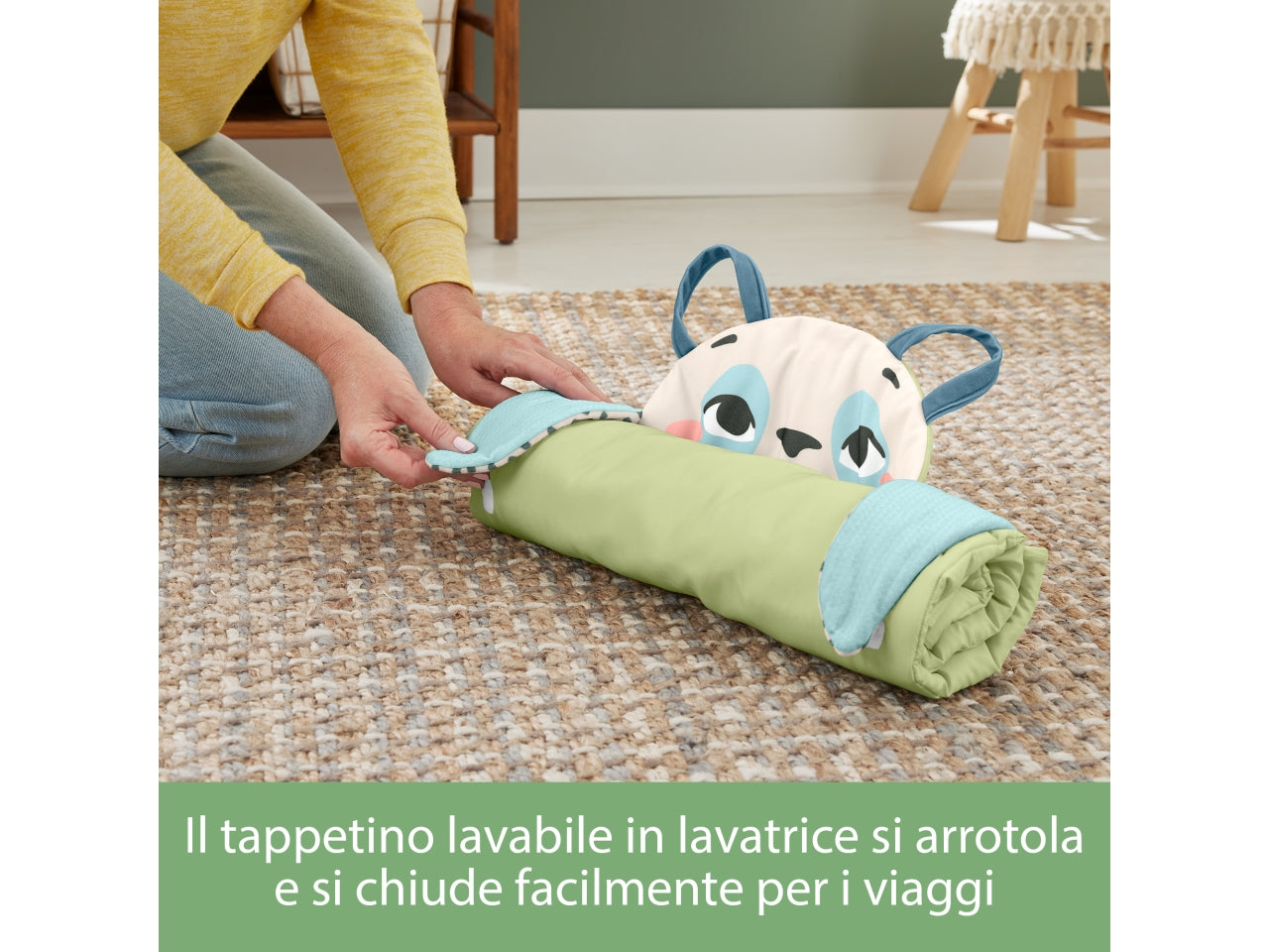 Fisher-price amici del pianeta tappetino panda