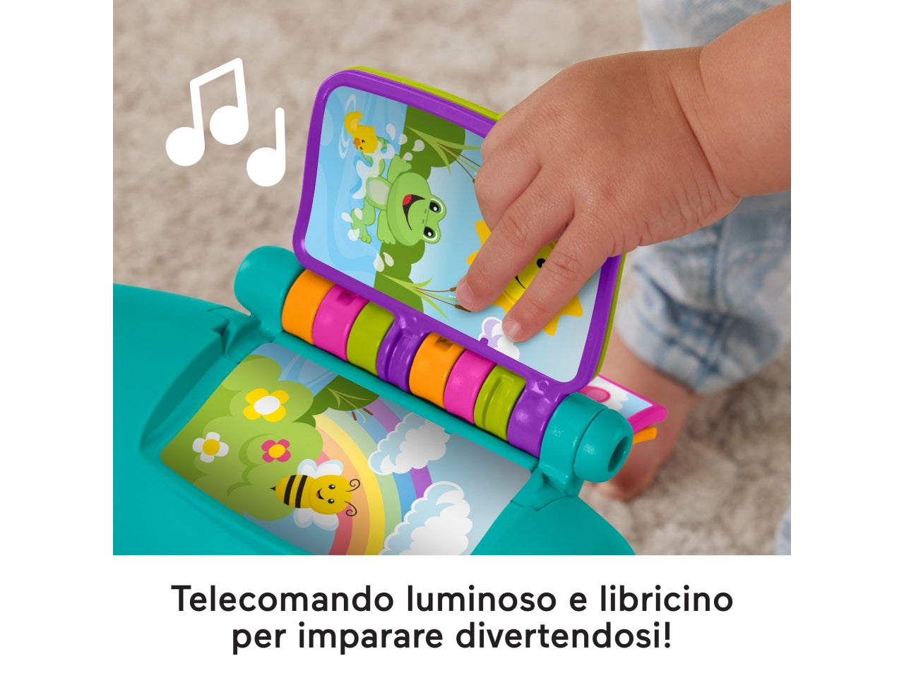 Laugh & Learn, Sedia giocattolo interattiva per bambini 1+  Fisher Price