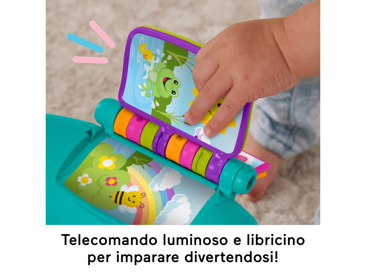 Laugh & Learn, Sedia giocattolo interattiva per bambini 1+  Fisher Price