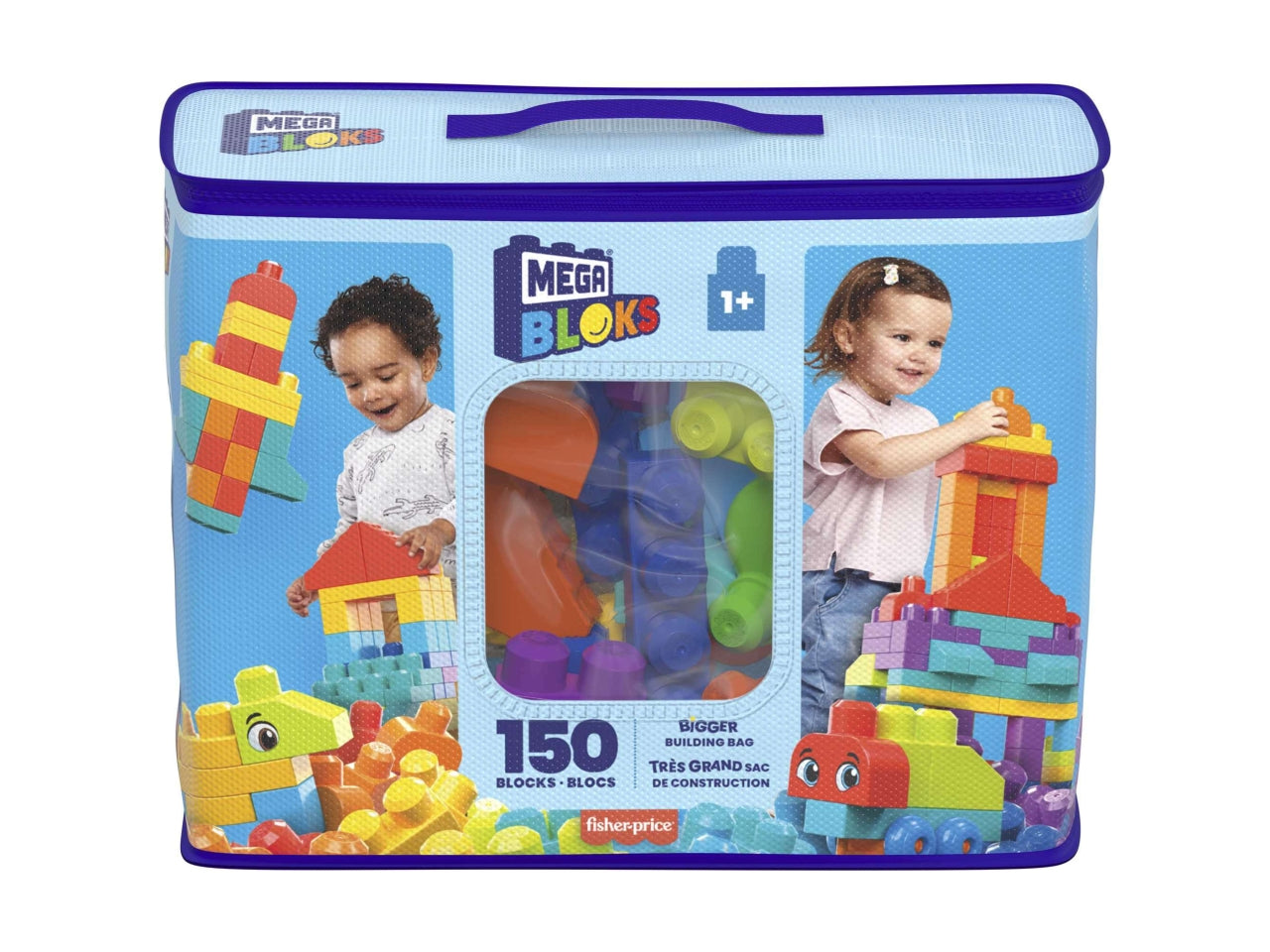 Mega Bloks Sacca Eco Grande 150 Pezzi | Mattel