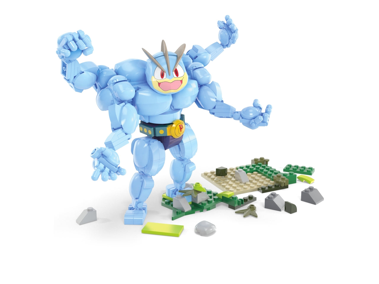 Set Machamp PokÃ©mon MEGA CONTRUX Construction | Mattel $