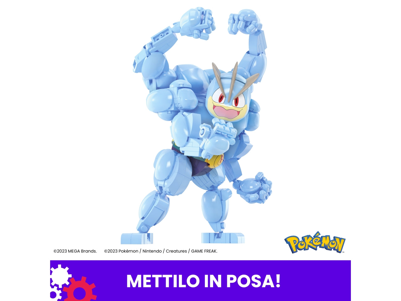Set Machamp PokÃ©mon MEGA CONTRUX Construction | Mattel $