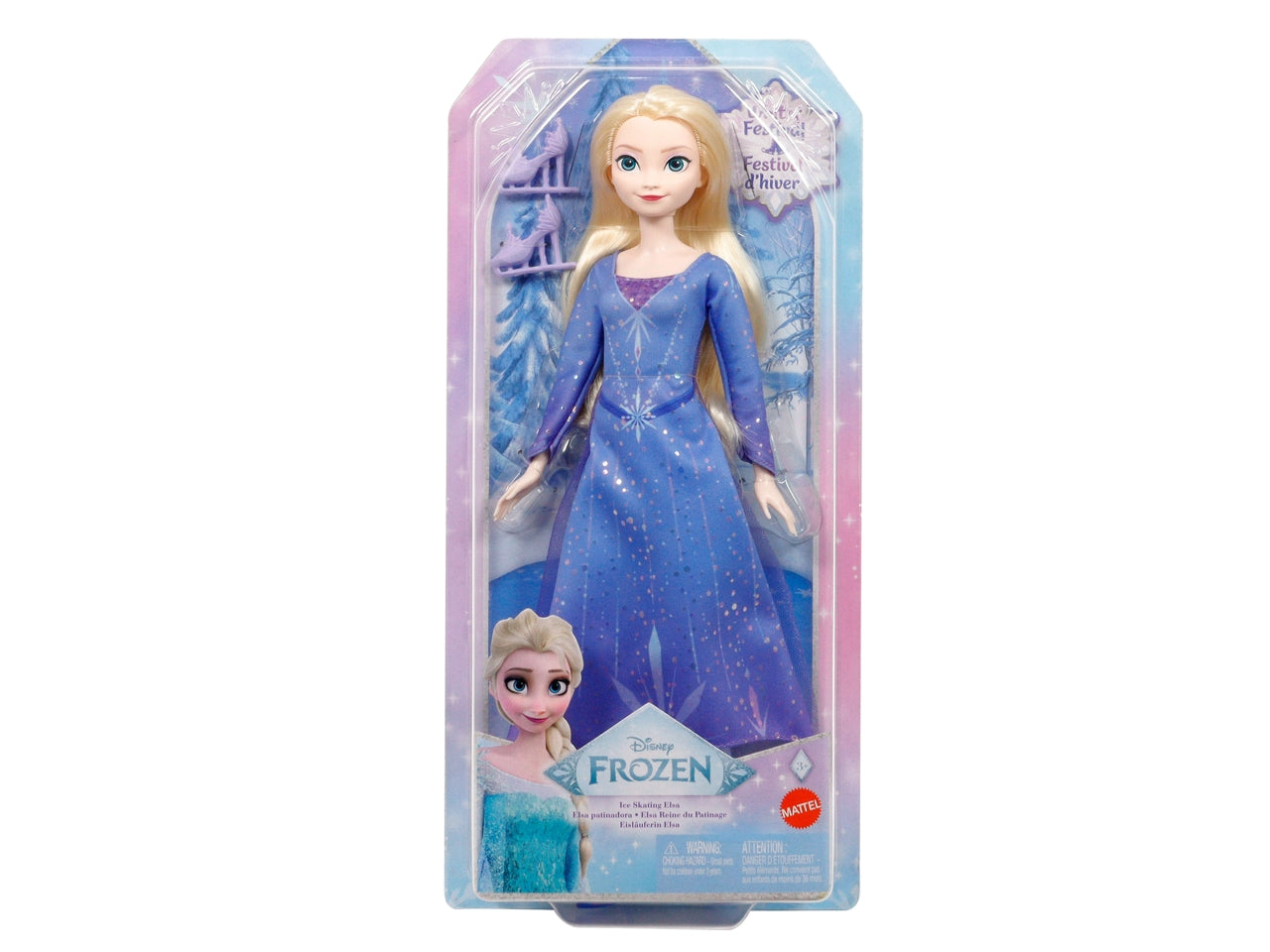Frozen ice skate Elsa