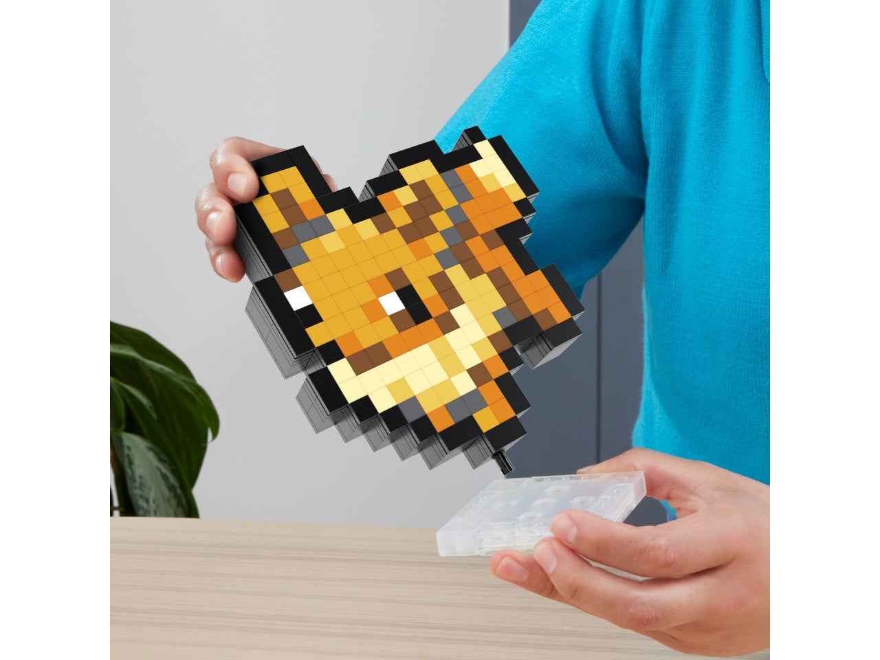 Pokemon eevee pixel art | Mattel