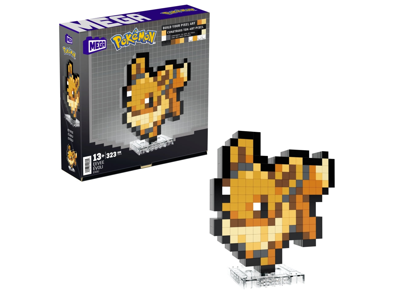 Pokemon eevee pixel art | Mattel