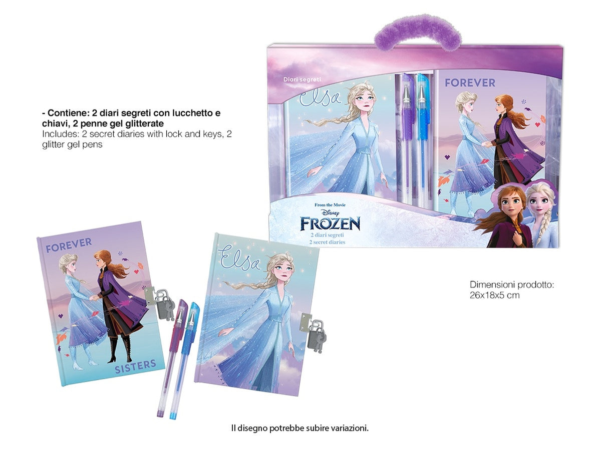 Frozen diario c/penne colorate