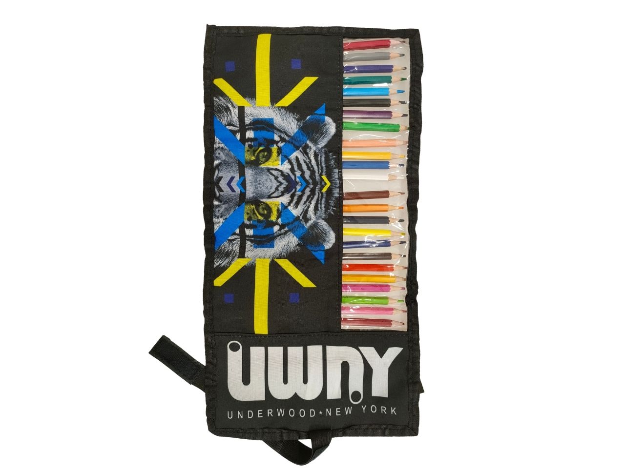 Astuccio nero in tessuto 14x5x4cm 40 g - 1 astuccio