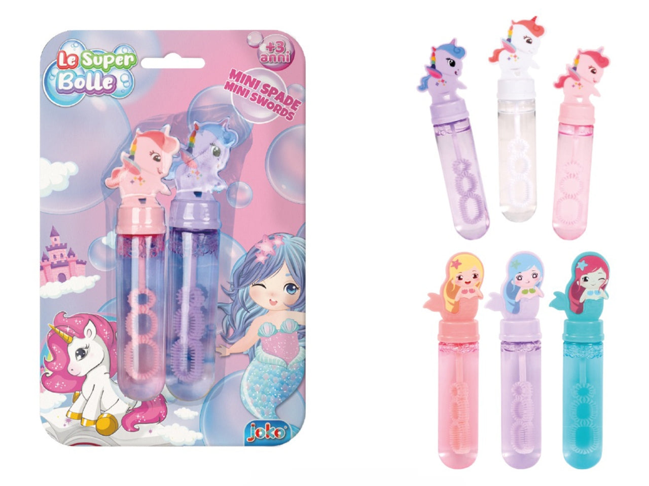 Mini spada bolle 35ml confezione da 2 spade