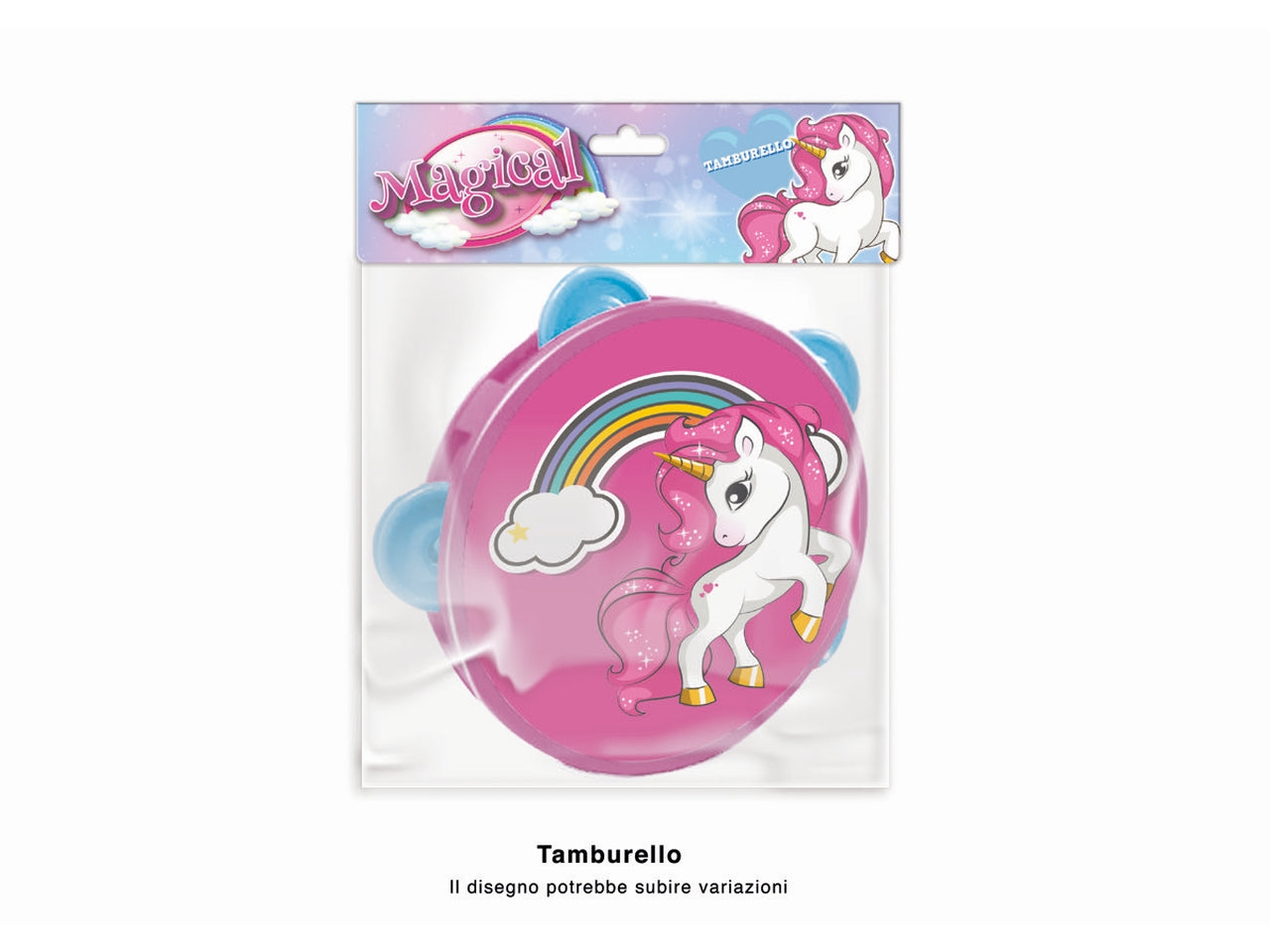 Tamburello unicorno